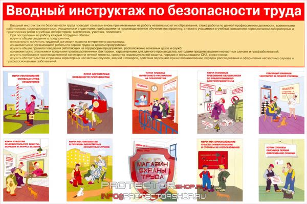 Плакаты по охране труда и технике безопасности купить в Рязани